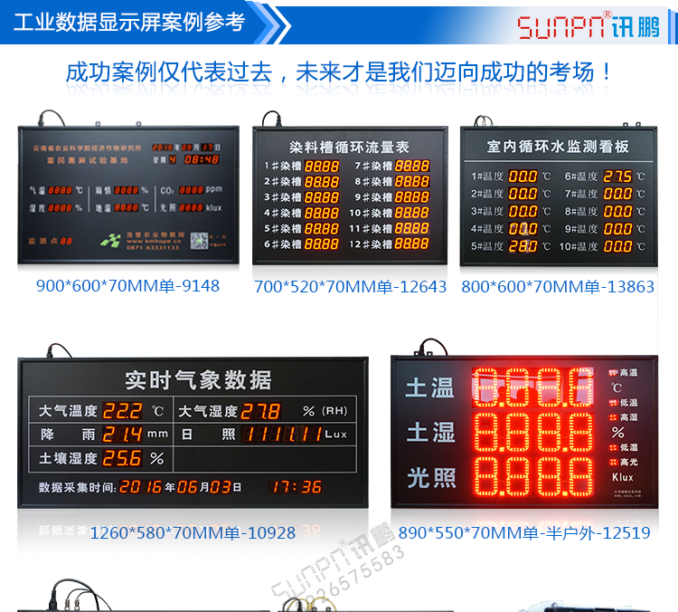 工業(yè)數(shù)據(jù)顯示屏定制參考