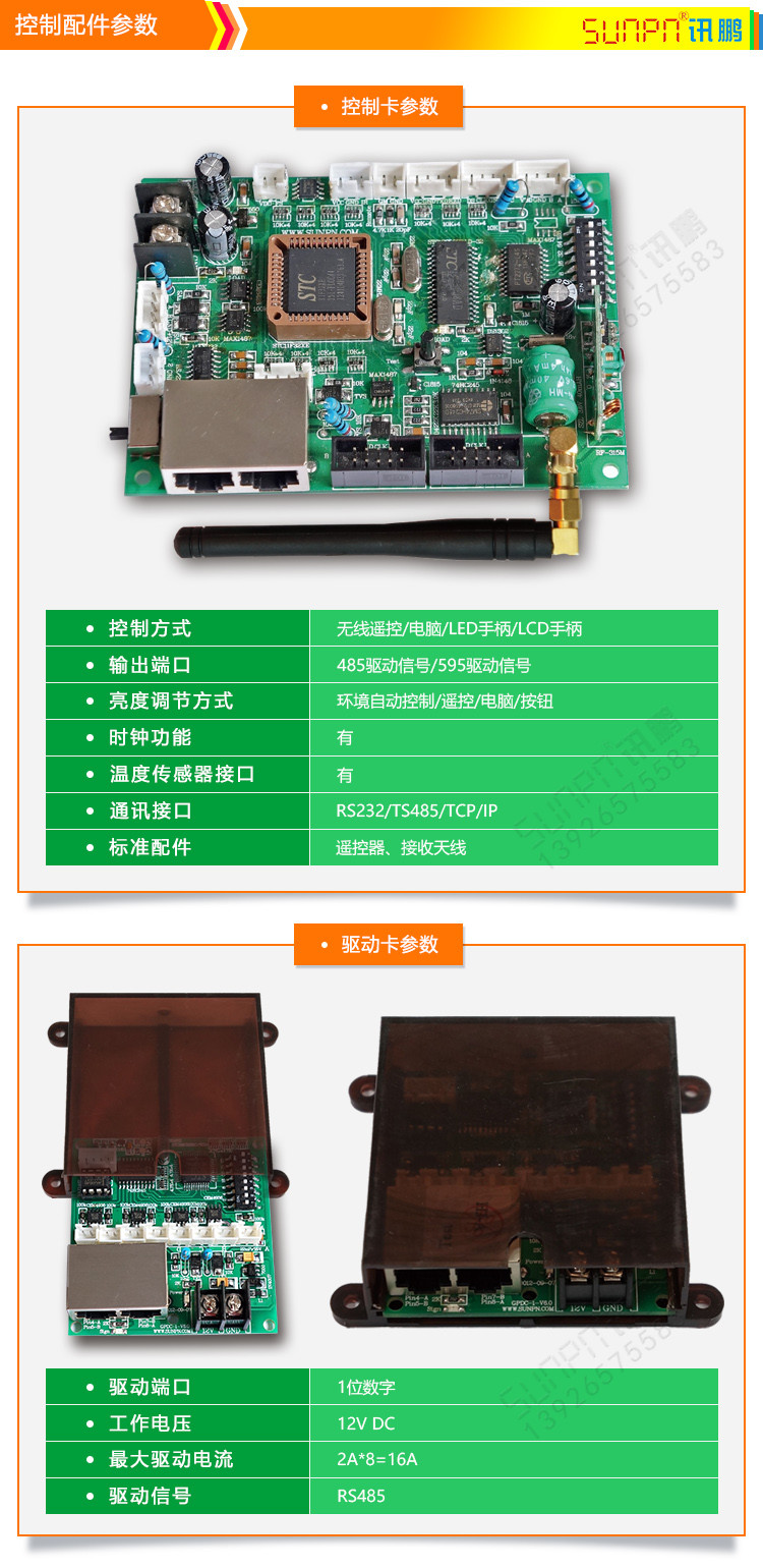 戶(hù)外LED電子鐘控制參數(shù)