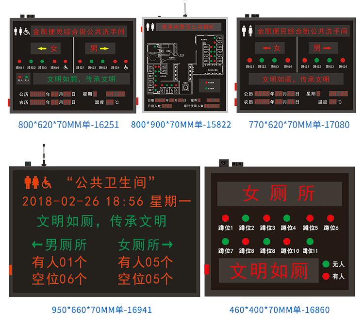 廁所引導(dǎo)系統(tǒng)案例參考