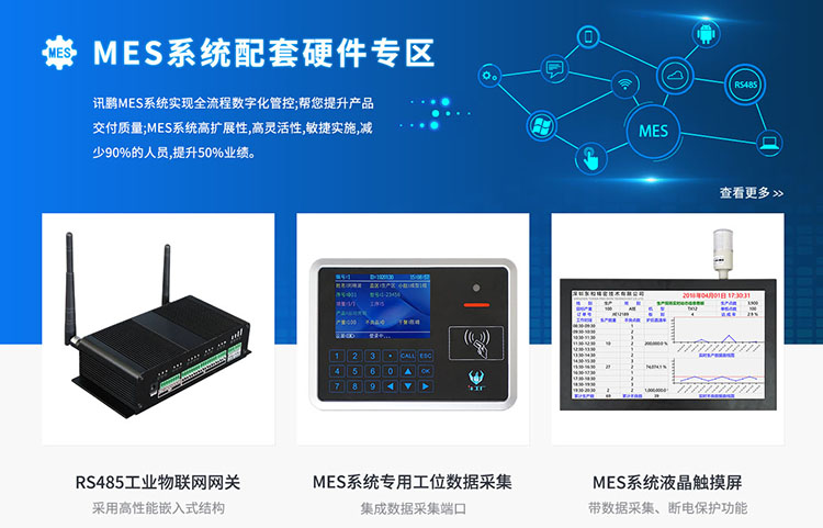 訊鵬科技MES系統(tǒng)硬件