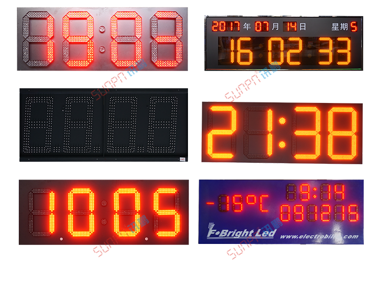 LED計(jì)時(shí)器顯示屏案例參考
