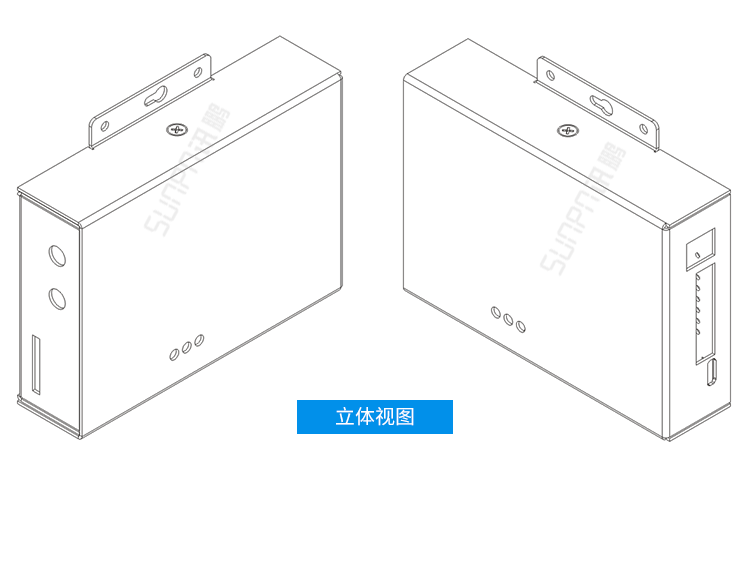 GPS/GPRS無線通訊終端產品結構圖