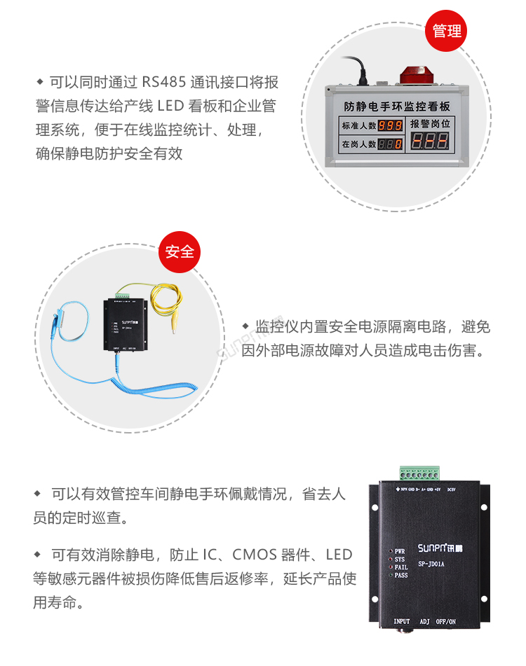 防靜電手腕帶監(jiān)測(cè)儀產(chǎn)品優(yōu)勢(shì)介紹