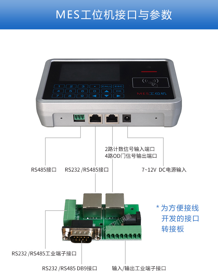 智能MES工位終端接口說明