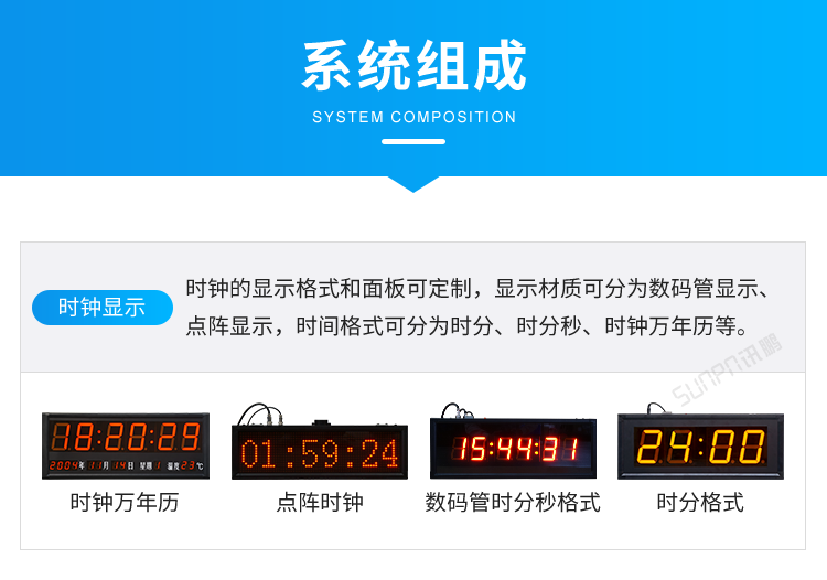醫(yī)院時鐘系統(tǒng)組成