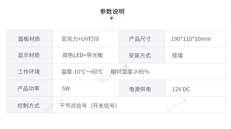 智慧廁所-廁位狀態(tài)感應(yīng)參數(shù)說(shuō)明