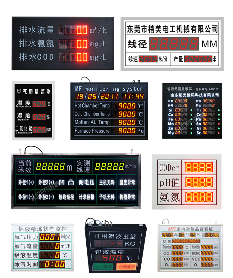 LED計(jì)數(shù)器數(shù)量顯示屏-案例參考