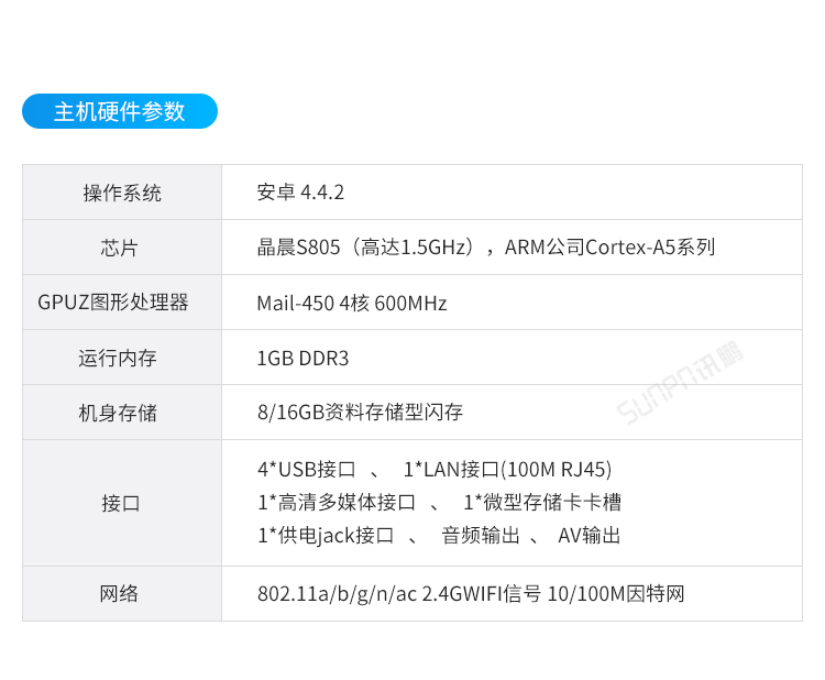 E-SOP電子作業(yè)指導(dǎo)書-主機(jī)硬件參數(shù)