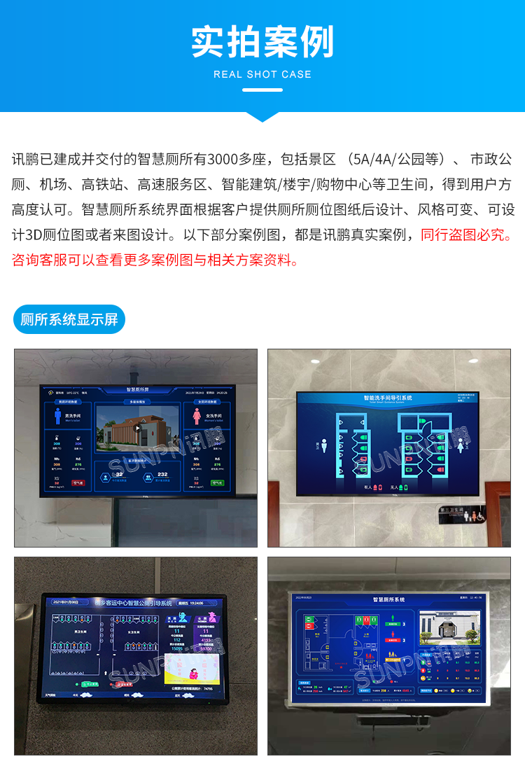 智慧廁所引導(dǎo)系統(tǒng)-現(xiàn)場(chǎng)案例