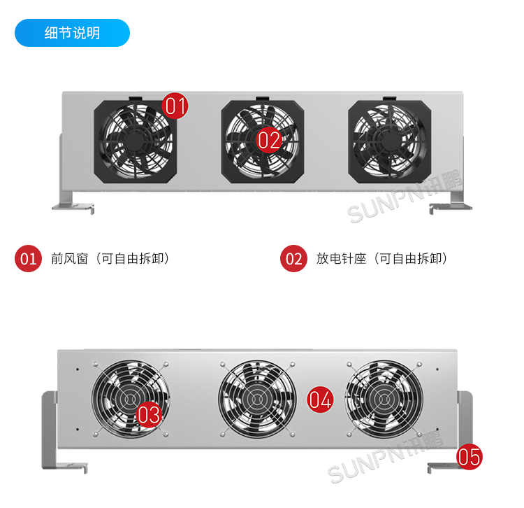 工業(yè)除靜電離子風(fēng)機-SP-60ARC細(xì)節(jié)說明